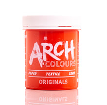 Load image into Gallery viewer, Orange water-based screen printing ink for fabric textile paper and card the best professional ink | arch colours