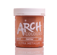 Load image into Gallery viewer, Bronze Metallic screen printing ink | Arch Colours