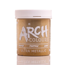Load image into Gallery viewer, Gold Metallic screen printing ink | Arch Colours