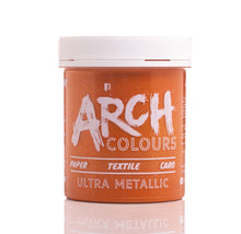 Load image into Gallery viewer, Orange Metallic screen printing ink | Arch Colours