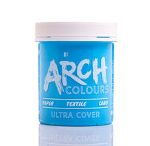 Load image into Gallery viewer, neon blue screen printing ink perfect for black fabric ,t-shirts printing the best screen printing ink
