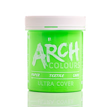 Load image into Gallery viewer, neon green screen printing ink ,the best flurecent screen printing ink ,best for printing black fabric .