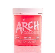 Load image into Gallery viewer, neon red screen printing ink ,bright screen printing ink.